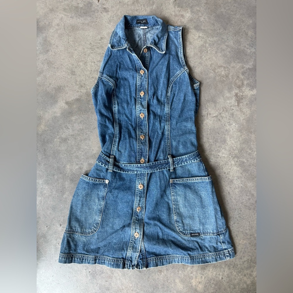 Guess Blue Denim women’s dress